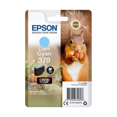 Cartucho de tinta Original Epson 378 Cian claro