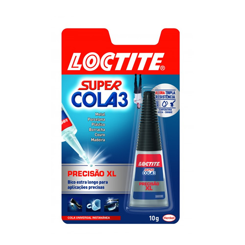 Loctite Super Cola 3 Precisão Max - Blister 10gr