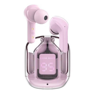Auriculares Bluetooth Acefast Crystal T06 - Rosa