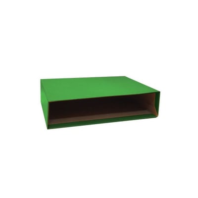 Caja de Cartón para Carpeta Arq. 350x290 L80 Verde