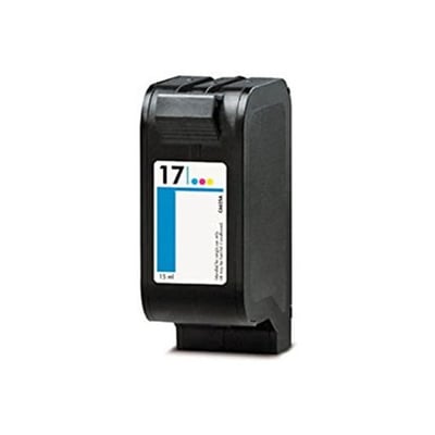 Cartucho de tinta reciclado HP 17 (C6625A) Tricolor