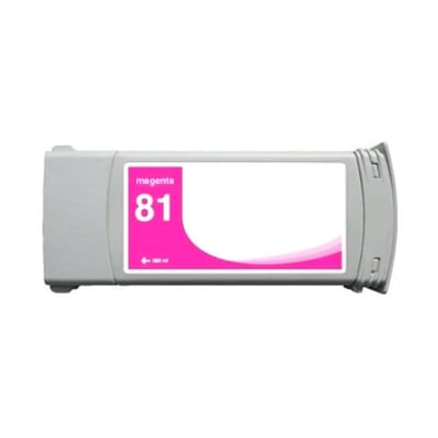 Tinteiro Compatível HP 81 (C4935A) Mag. Claro