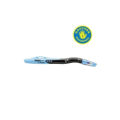 Bolígrafo Maped Visio X1 Zurdo Azul 12un