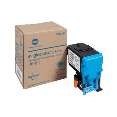 Toner Original Konica Minolta TNP-18C Ciano