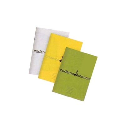 Cuaderno de Música A5 20 Hojas - Colores Surtidos