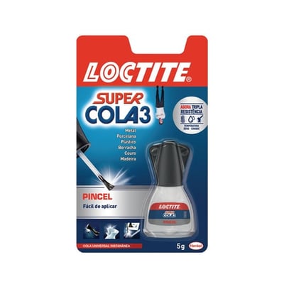 Loctite Super Cola 3 con Pincel - Blister 5gr
