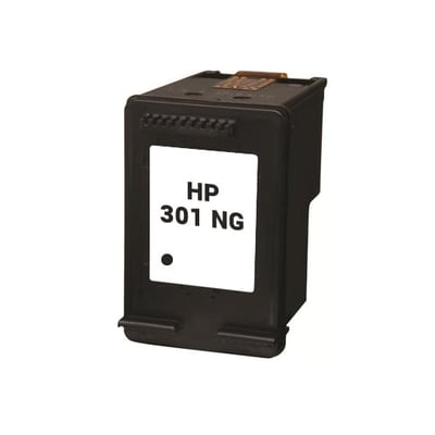 Cartucho de tinta reciclado HP 301 Negro - nueva generación