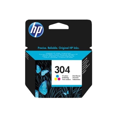 Cartucho de tinta Original HP 304 (N9K05A) Tricolor