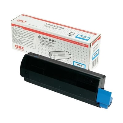 Toner Original OKI C3200 Ciano