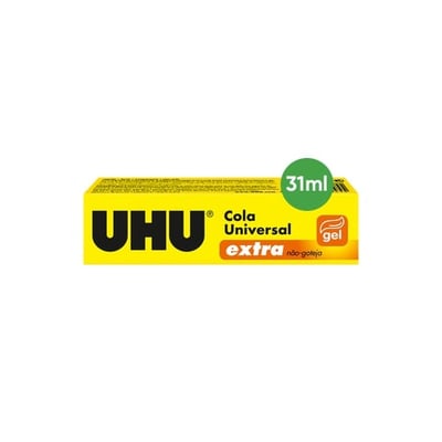 Pegamento Universal UHU Extra (Gel) 31ml