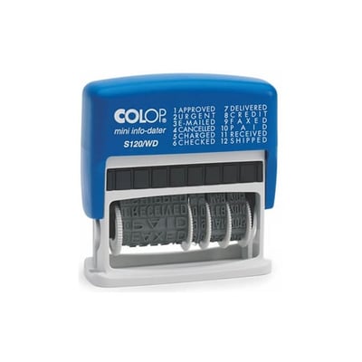 Carimbo Mini-Dater S120/WD (4mm)