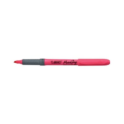 Marcadores BIC Marking Rosa - 10un