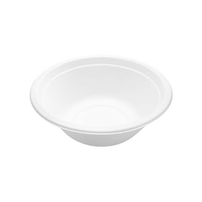 Tigelas Descartáveis de Cana de Açúcar 360ml - 125 Unidades