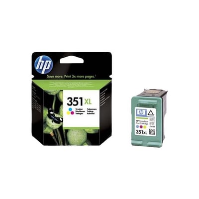 Cartucho de tinta Original HP 351 XL (CB338E) Tricolor