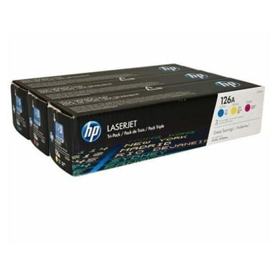 Pack Toners Original HP 126A (CF341A) Pack 3 cores