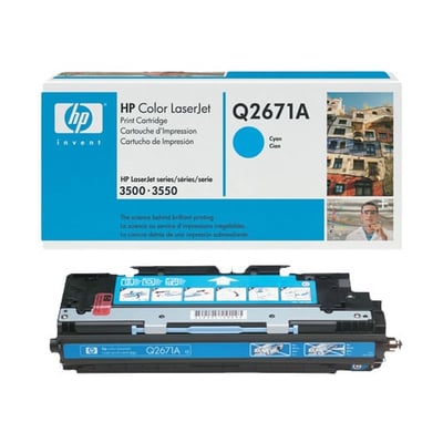 Toner Original HP 71A (Q2671A) Ciano