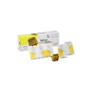 Stick Original Xerox Phaser 8200 Amarelo 5un