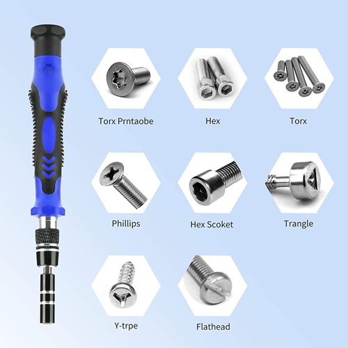 Kit de chave de fendas multifunções 132 em 1