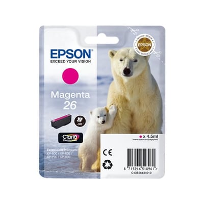 Cartucho de tinta Original Epson T2613 Magenta