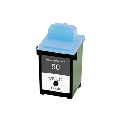 Cartucho de tinta reciclado Lexmark 50 (17G0050) negro