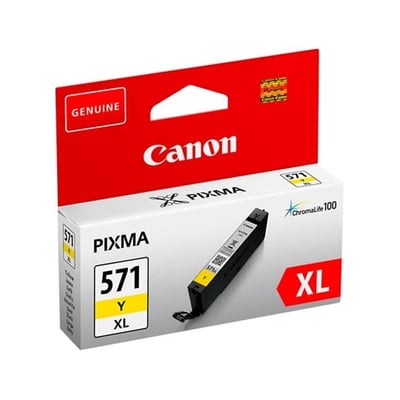 Cartucho de tinta Original Canon CLI-571 XL Amarillo