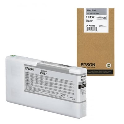 Tinteiro Original Epson T9137 Preto Claro