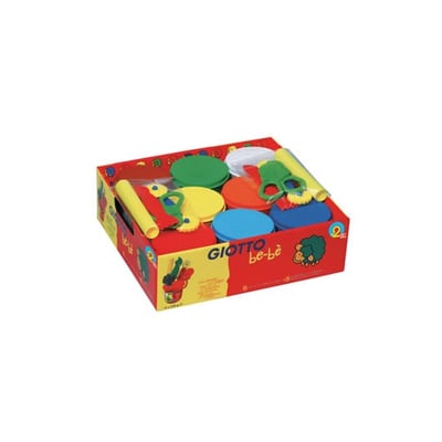 Pasta Modelar Giotto Be-Bé 220gr 8un + Accesorios