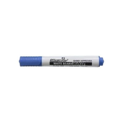Marcador de Pizarra Blanca OfficeCover Azul - 12u