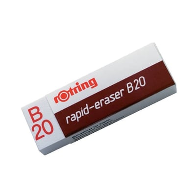 Goma Blanca Rotring B20 Pack 20