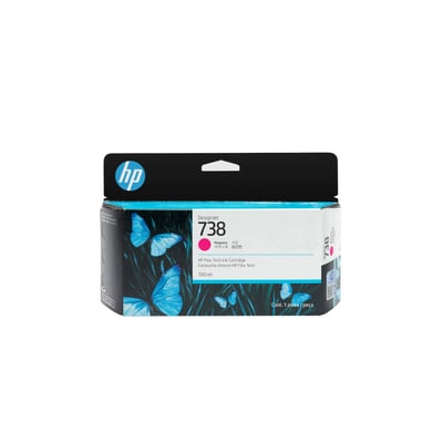 Tinteiro Original HP 738 130ml Magenta
