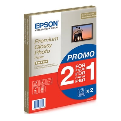 Papel Fotográfico Premium Glossy A4 2x15 hojas