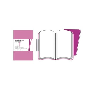 Volant de Bolso Liso Moleskine Rosa - 2un