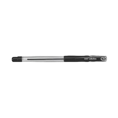 Bolígrafo Uni Lakubo SG100 Ruber Cx 12 Negro