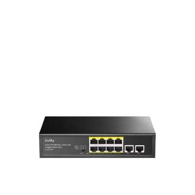 Switch Cudy FS1010PG PoE 8 Puertos 10/100Mbps