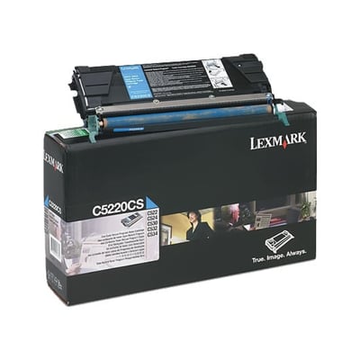 Toner Original Lexmark C522 Ciano