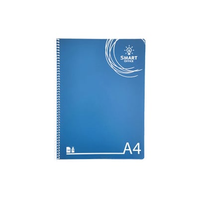 Caderno Espiral Capa Plástico A4 Pautado 80f - 10un