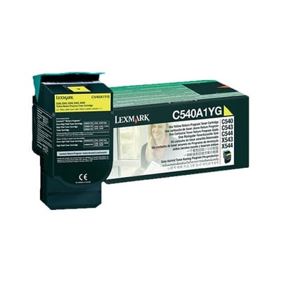 Toner Original Lexmark C540A Amarelo