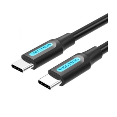 Cabo USB-C - USB-C 2.0 Preto 1mt