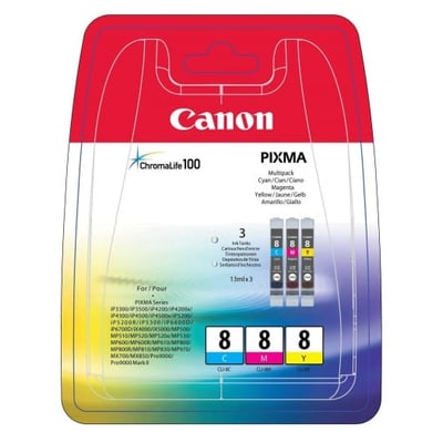 Pack de Tinteiros Originales Canon CLI-8