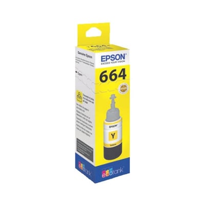 Tinteiro Original Epson EcoTank T6644 70ml Amarelo