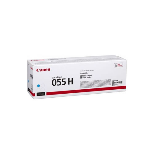 Toner Original Canon 055H - Ciano