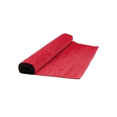 Papel Crepé 50x250cm Rollo Rojo