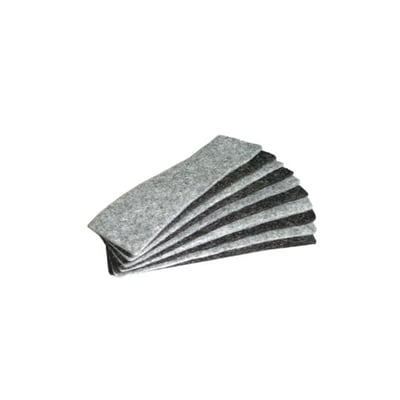 Recarga p/borrador magnético. Q.Blancos 140x40mm 10un