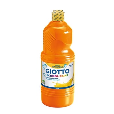 Guache Líquido Giotto Escolar 1L - Laranja