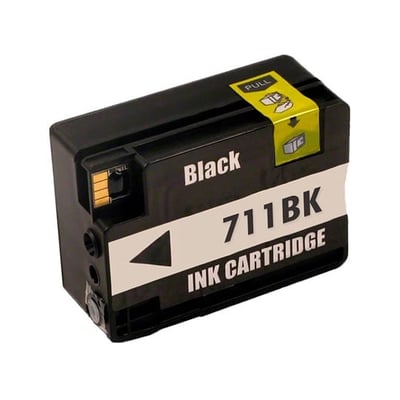 Tinteiro Compatível HP 711 Preto Alta Cap.