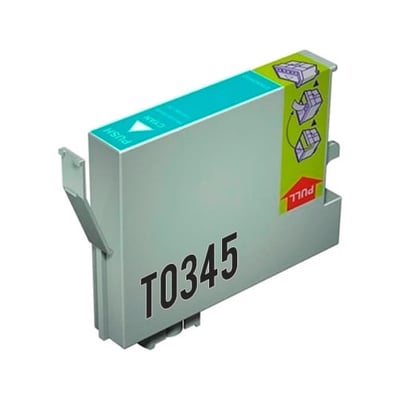 Tinteiro Compatível Epson T0345 Ciano Claro