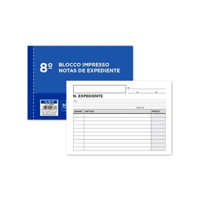 Bloc de Expediente Doble 105x155mm - Pack 10