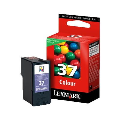 Cartucho de tinta Original Lexmark 37 (18C2140E) Colores