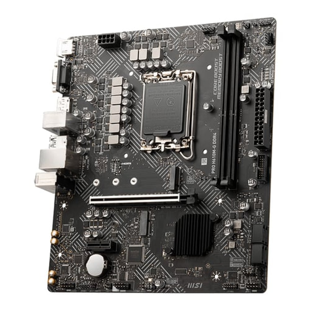 Motherboard MSI PRO H610M-G DDR4 Intel H610 LGA 1700 micro ATX
