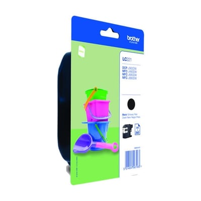Cartucho de tinta Original Brother LC221 Negro